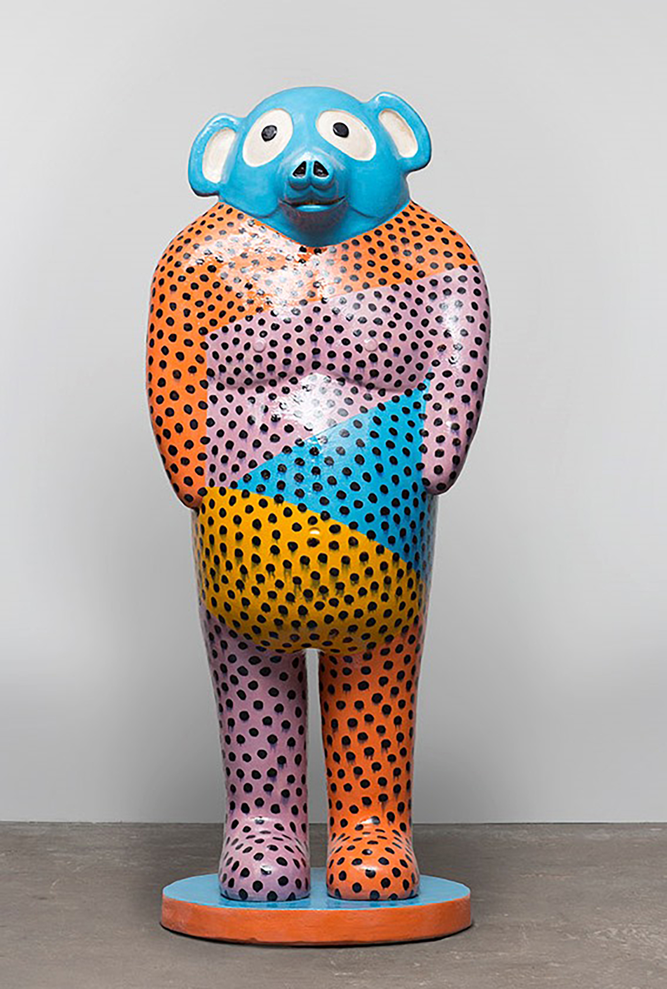 Jun Kaneko (Japanese, b. 1942), Untitled, Tanuki, 2014