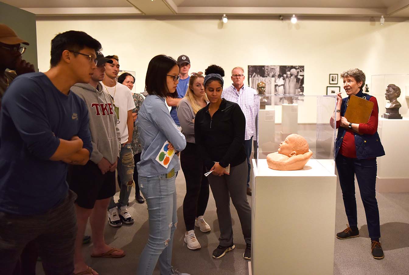 The Palmer Museum offers tours for groups.