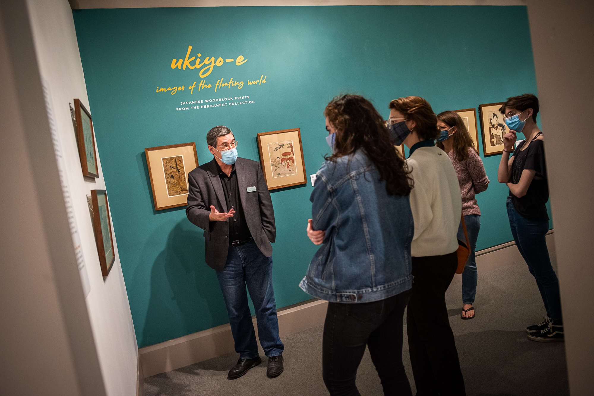 Palmer curator giving a tour