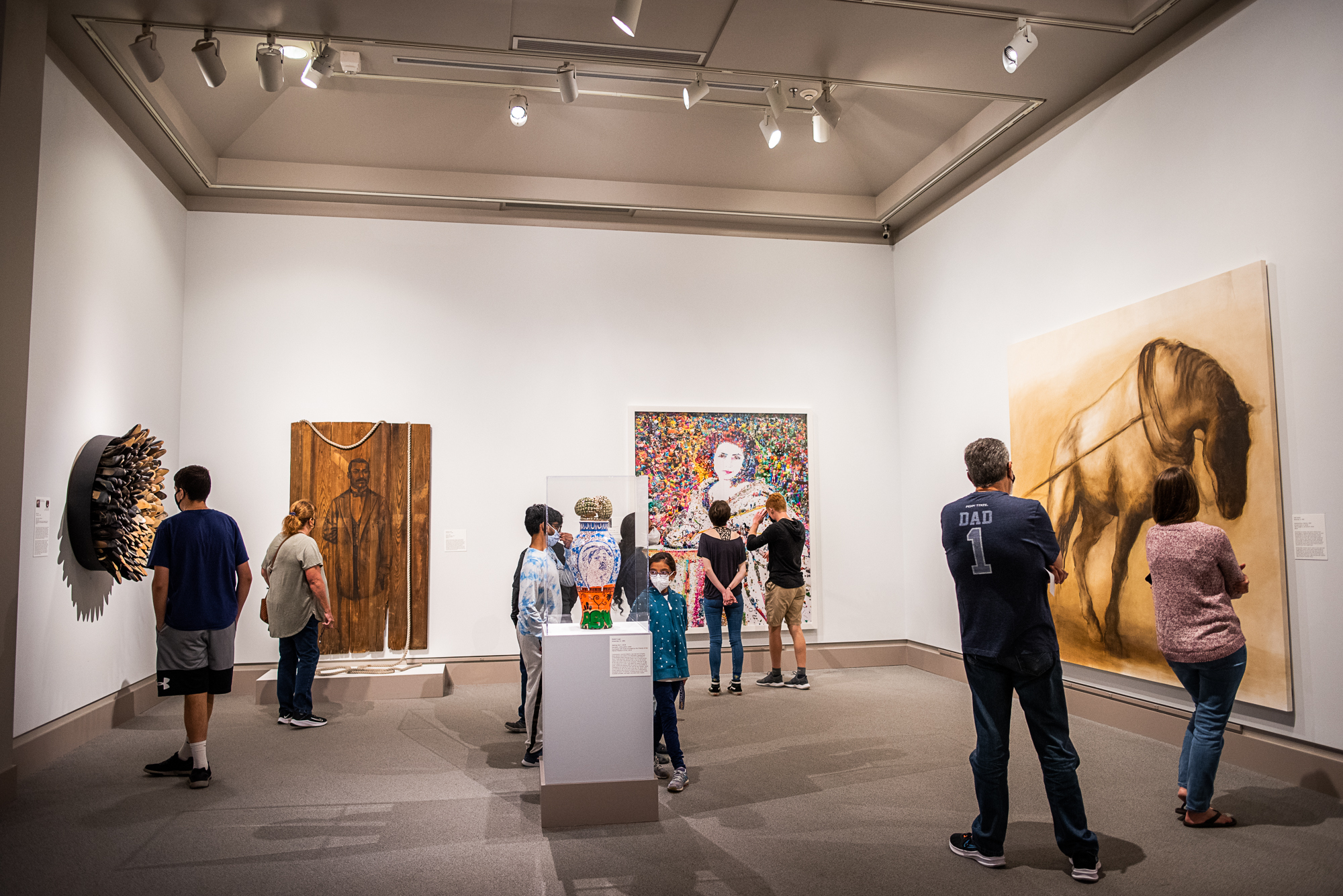 Self-guided tours in the PIncus Gallery