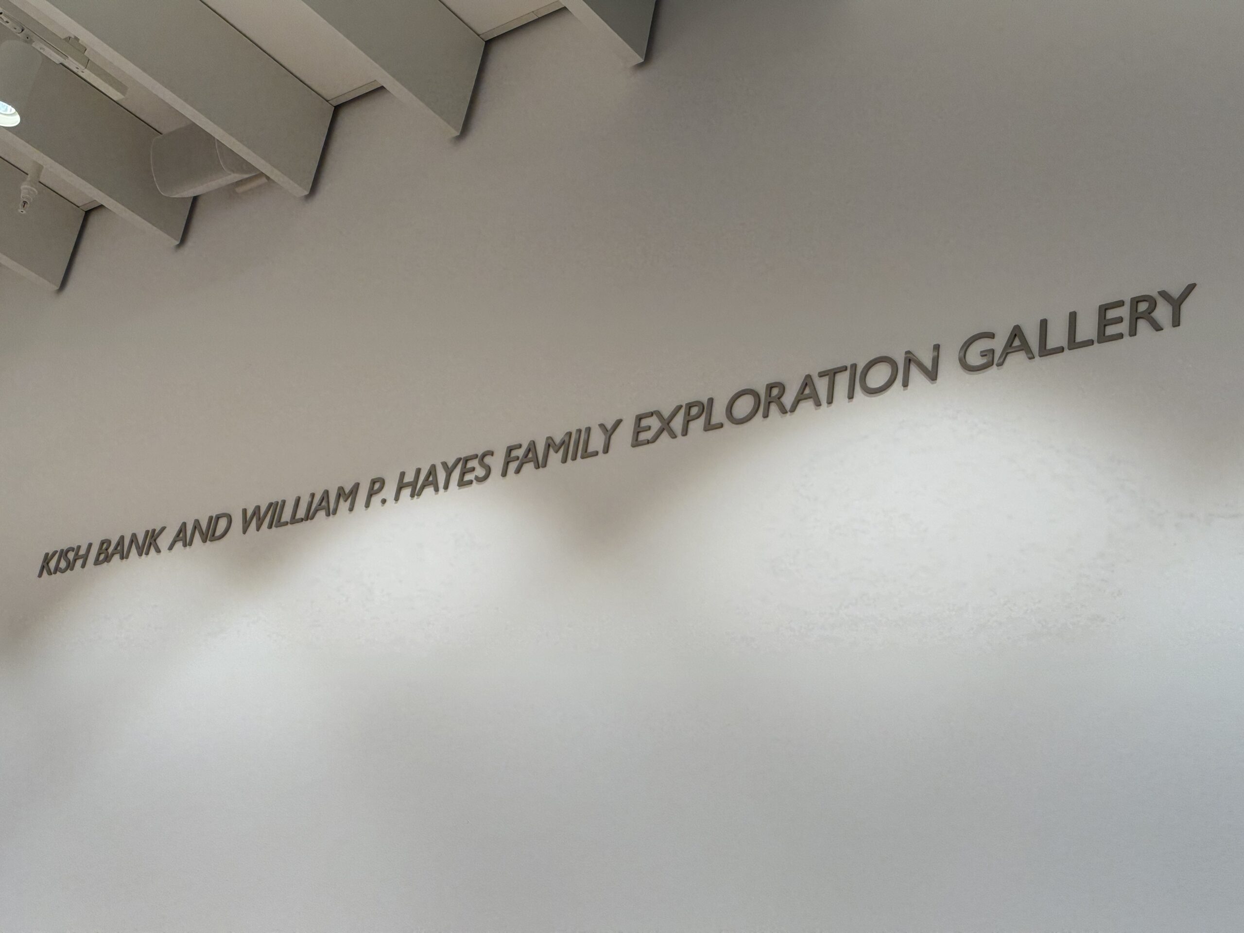 Kish Bank and William P. Hayes Family Exploration Gallery